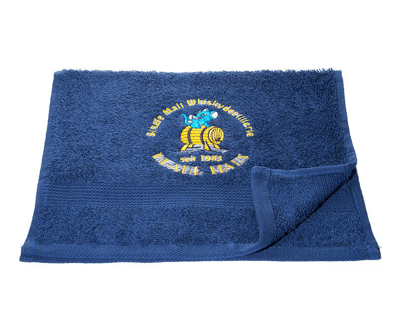 Handtuch Blaue Maus