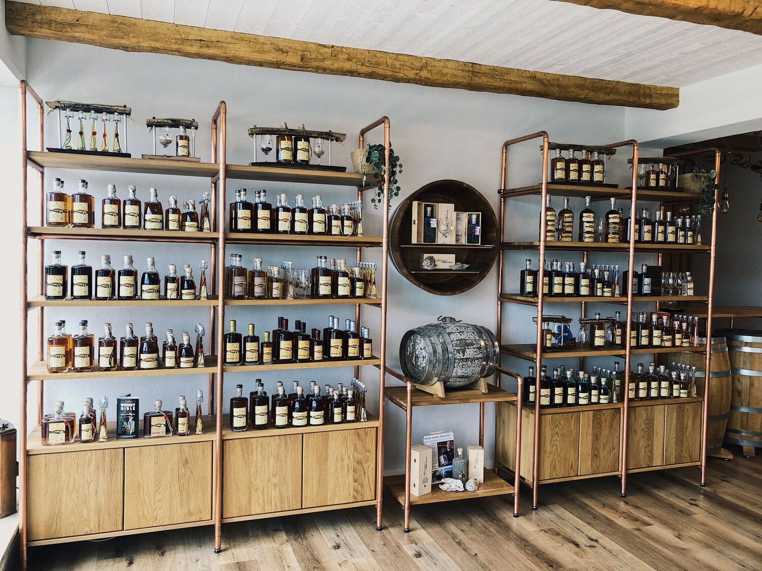 Whisky Front Laden