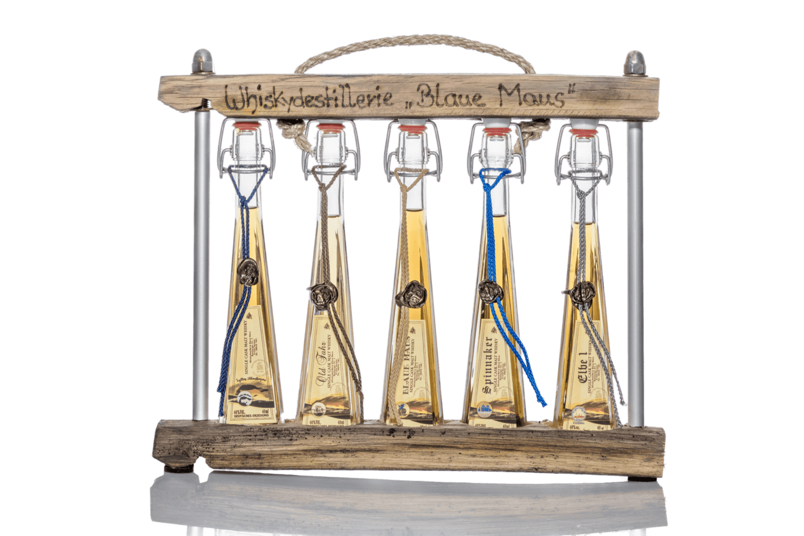 Blaue Maus Whisky Carrier 5 Flaschen 004