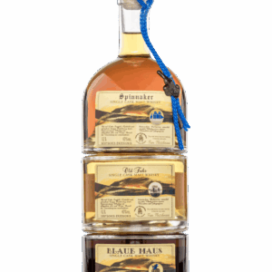 Blaue Maus Whisky Stapelflaschen