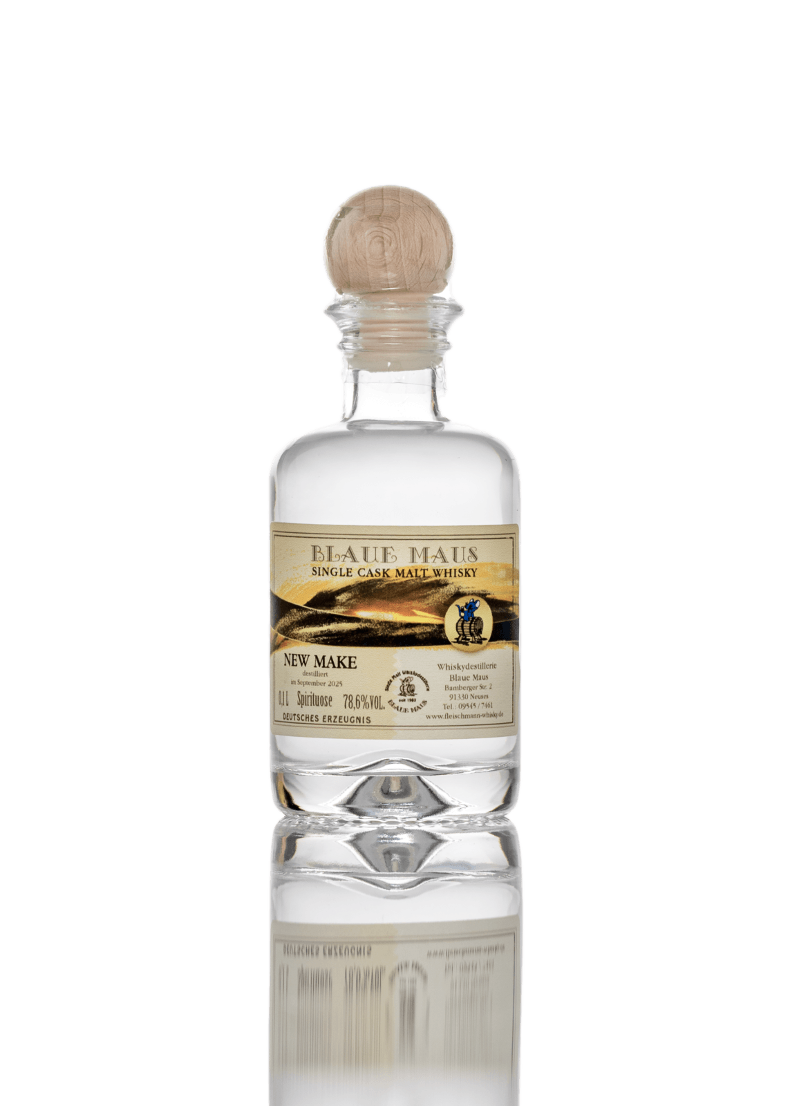 Blaue Maus Single Cask Malt Whisky New Make 01